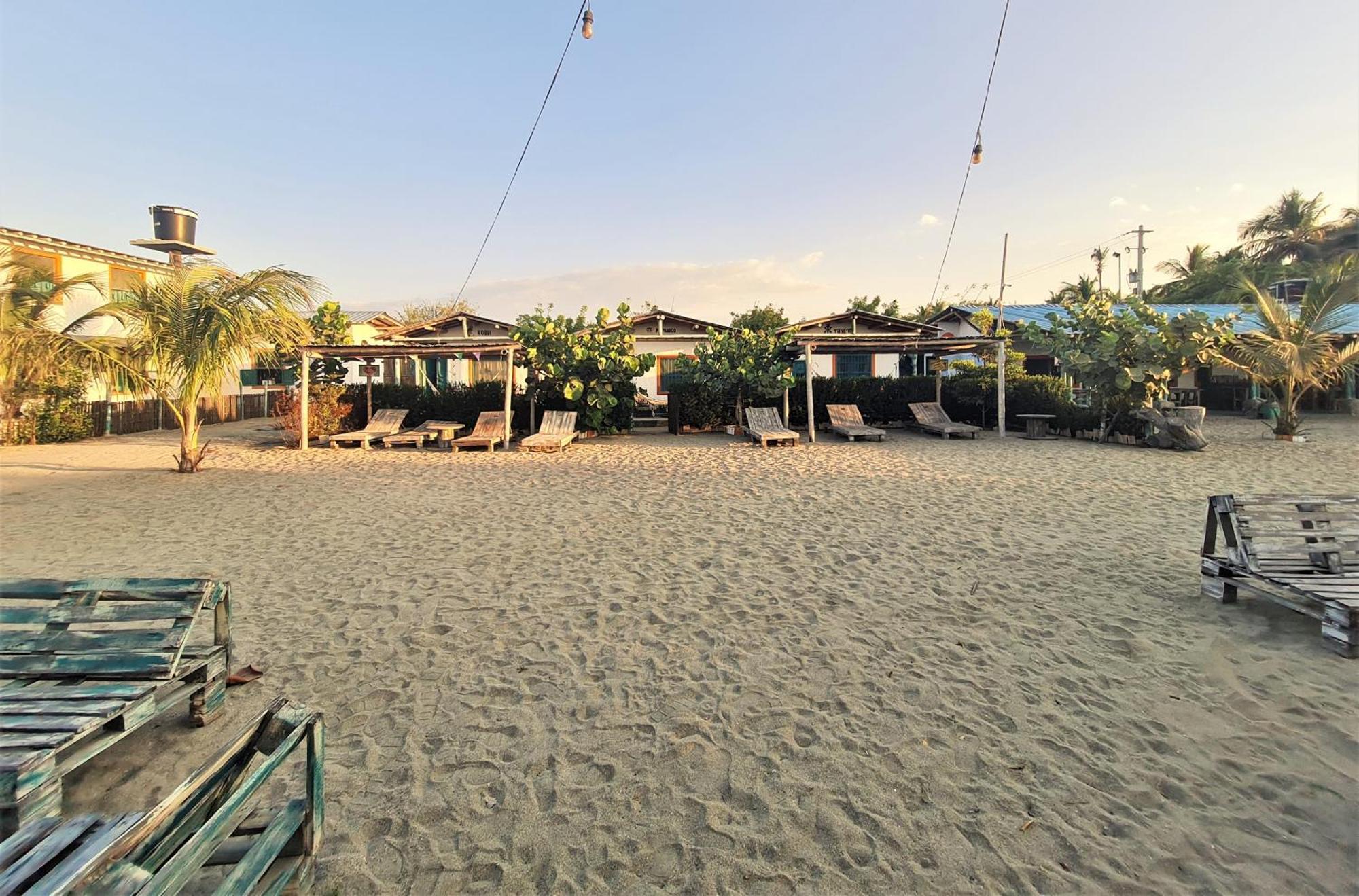 Eco-Hotel Chevere Beach Puebloviejo Buitenkant foto