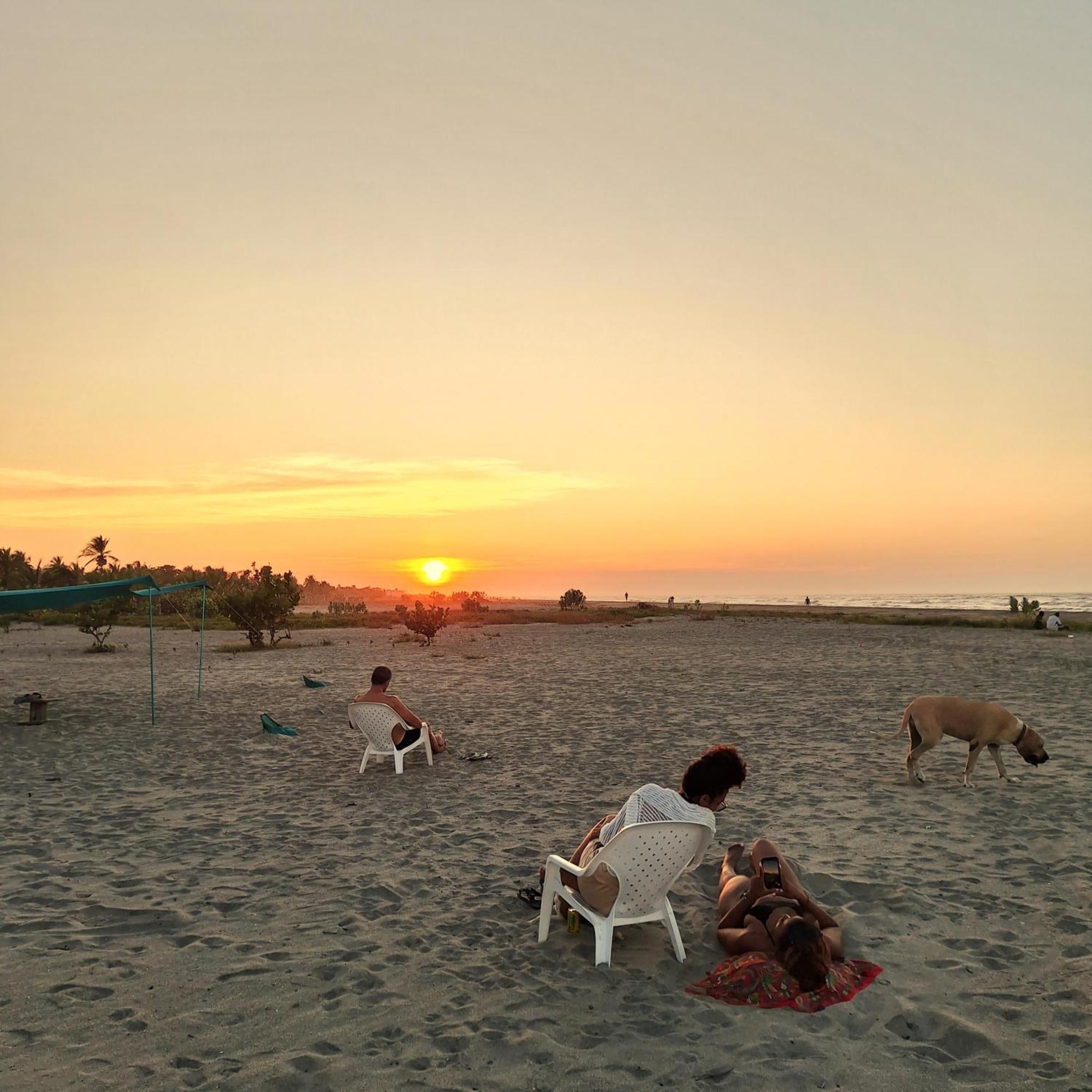 Eco-Hotel Chevere Beach Puebloviejo Buitenkant foto