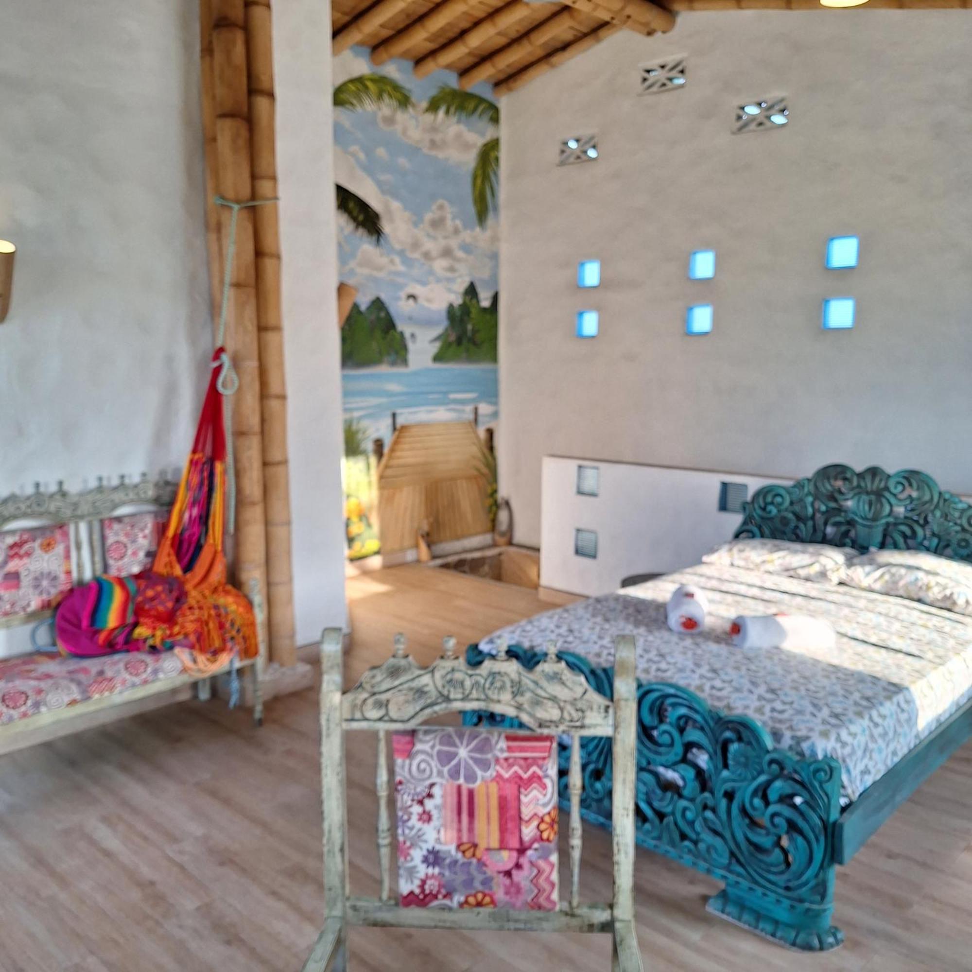 Eco-Hotel Chevere Beach Puebloviejo Buitenkant foto