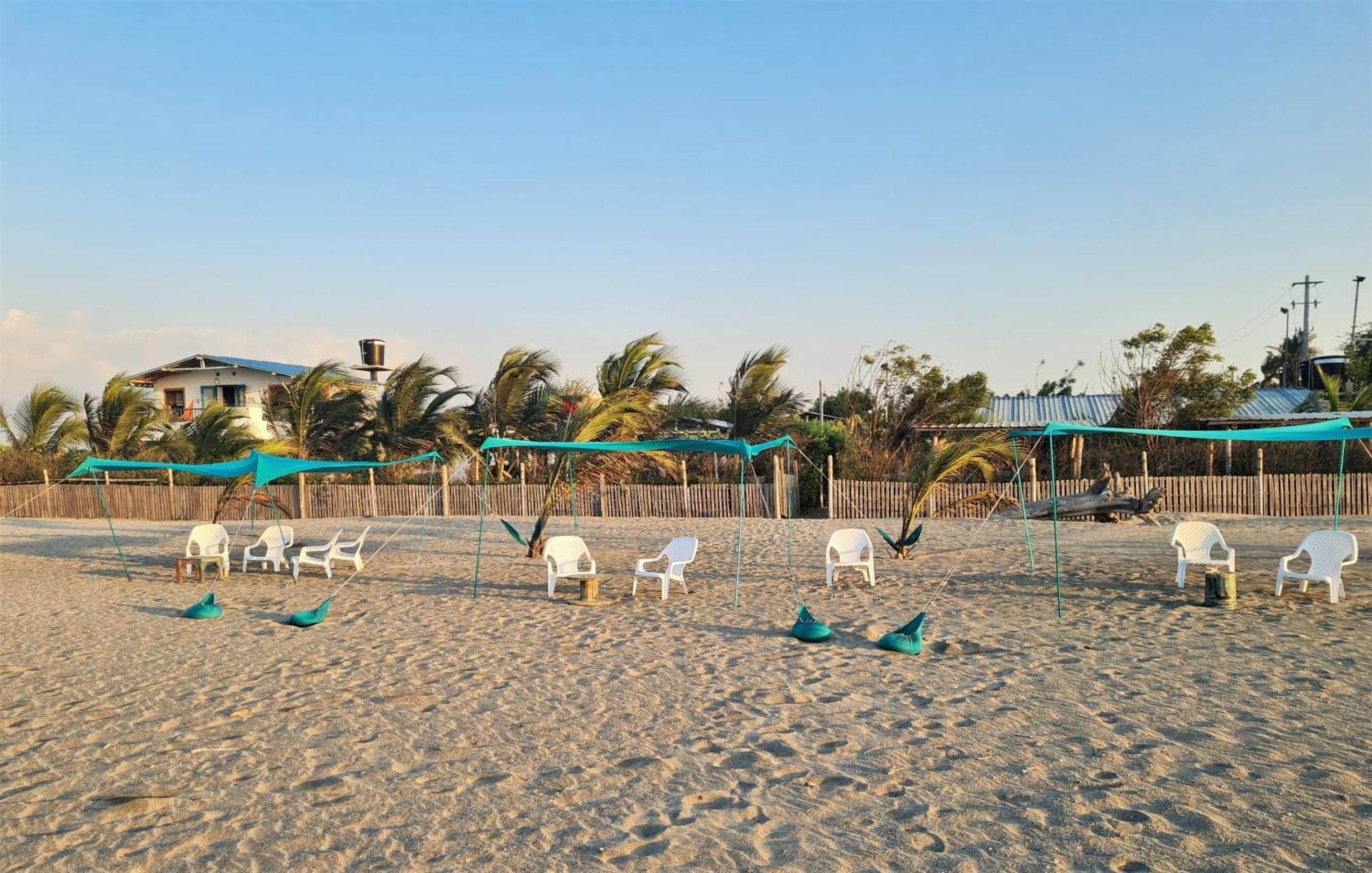 Eco-Hotel Chevere Beach Puebloviejo Buitenkant foto